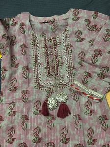 Ethnic Kurta Gharara Set
