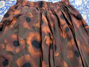 🌟Pinteresty Vintage Floral Print Maxi Skirt🍂