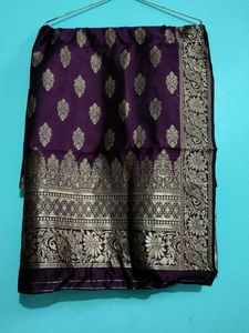 Purple Kurta plazo suit