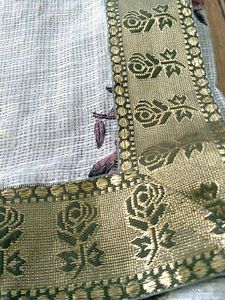 Cota Check Border  Saree
