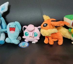 Pokaemon Plushies
