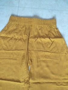 Mustard Palazzo Pants