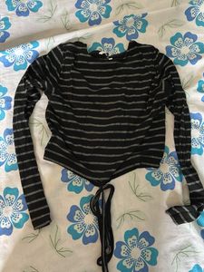Striped Long Sleeve Top