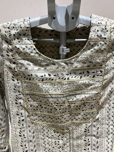 Elegant Floral Print Kurta