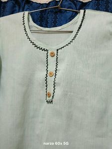 Light Green Colour Kurty
