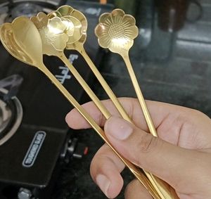 Golden Spoon Set/Coffee /Dessert Cutlery