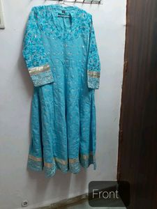 Pure Cotton Embroided Top + Dupatta