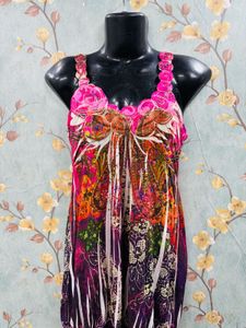 Women Multicoloured Dress/Top