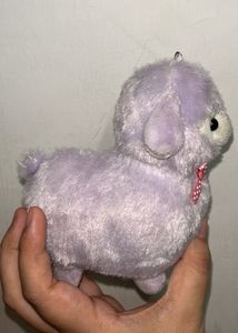 Cute Lamb Plushie Keychain
