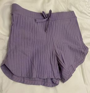 Lavender Colour Shorts