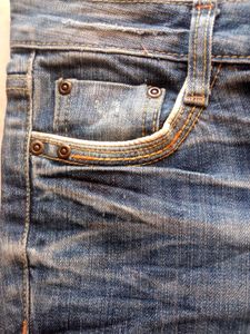 Distressed Blue Boot Cut Women&#39;s Jeans By T.R Jean