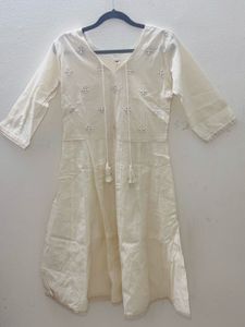 Off White Kurta Set