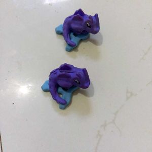 Cute Toy Figurines (Set of 2)