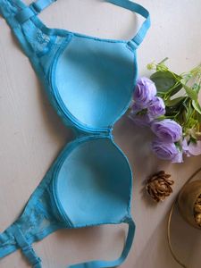 Zivame Blue Lace Bra