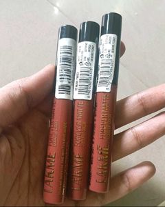 Lakme Forever Matte Liquid Lipstick Pack of 5