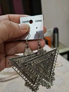 Triangle Dangle Earrings