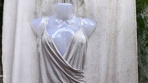 47108. Elegant Bodysuit Top