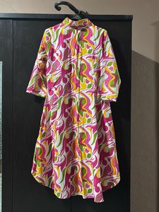 Colorful Printed Dress