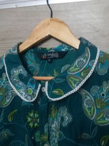 Sanskruti Homes Floral Shirt For Women