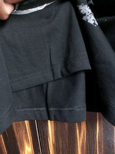 Printed New Black Shirt