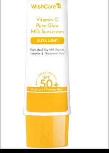 Wishcare Vitamin C Kojic Acid Sunscreen Spf 50+