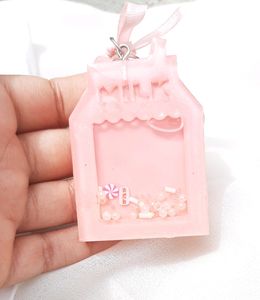 Milk Kawaii Shaker keychain