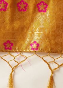 Mitera Mustard And Magenta Lehnga