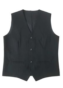 Timeless Black Tailored Waistcoat for Women