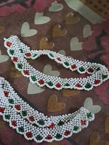 White Moti Payal