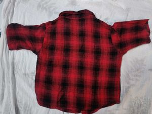 Red Plaid Flannel Shirt