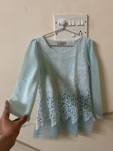 Elegant Lace Detail Top