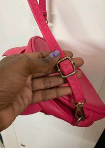 Pink Girl Backpack For Dual Use