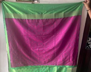Pista Green Banarasi Type Saree
