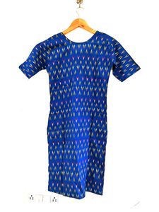 Cotton Kurti Blue