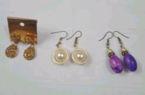 Earrings Pack Of 3