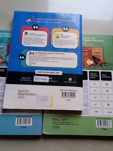 Class 10 CBSE EduCart Science &amp; Math Books