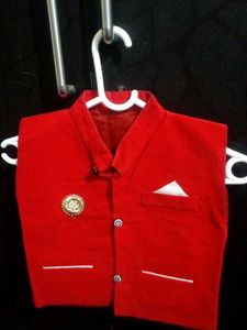 Red Formal Vest