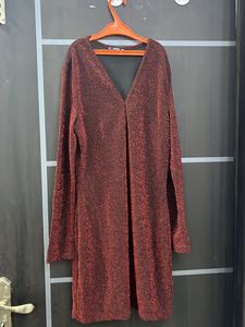 Shein Shimmer Bodycon Dress