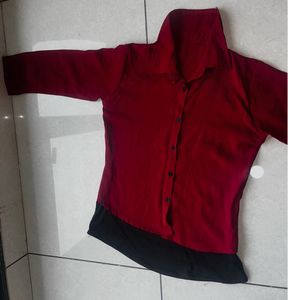 Casual And Professional Shirt With Joint Tshirt