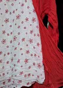 OfferjustfornowFloral Tunic with Coral Cardigan