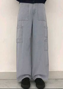 Light Wash Wide Leg Jeans