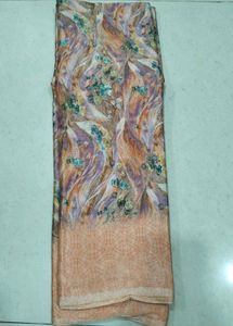 Floral &amp; Geometric Patterned Fabric