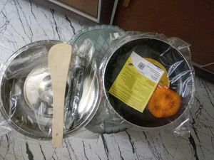 Nirlep Sakhi Non-Stick Dura Pan With Lid &amp; Spatula
