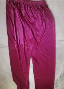 3 Piece Satin Nightgown and Shorts Set