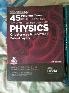 Errorless 45 Previous Years Jee Advance + Mains ( Physics, Chemistry, Maths)