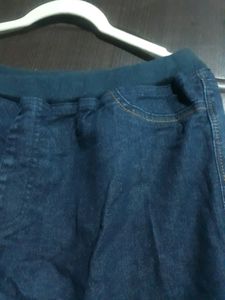 Trendy Mom Denim Blue