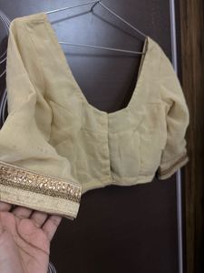 Golden Ready-Made Blouse