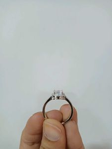 New Silver Ring With Packaging
