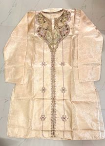 Gold Embroidered Sherwani