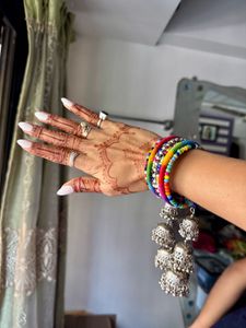 Colorful Jhumka Bracelet
